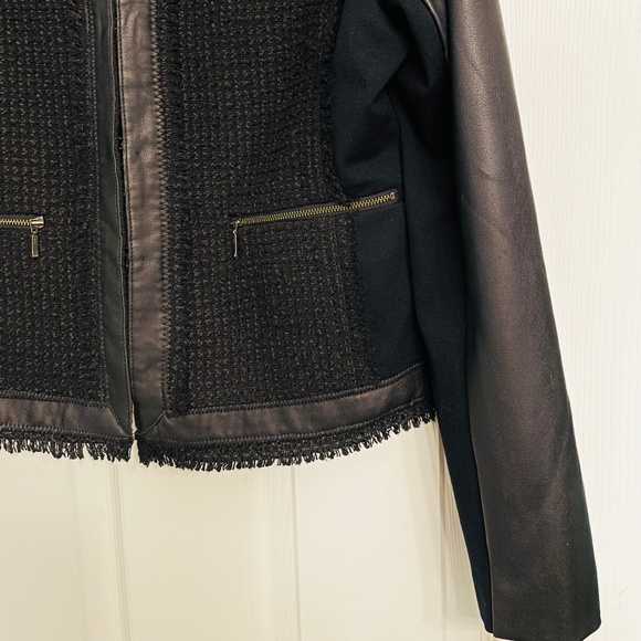 Willi Smith Cropped Tweed Jacket - Picture 4 of 14